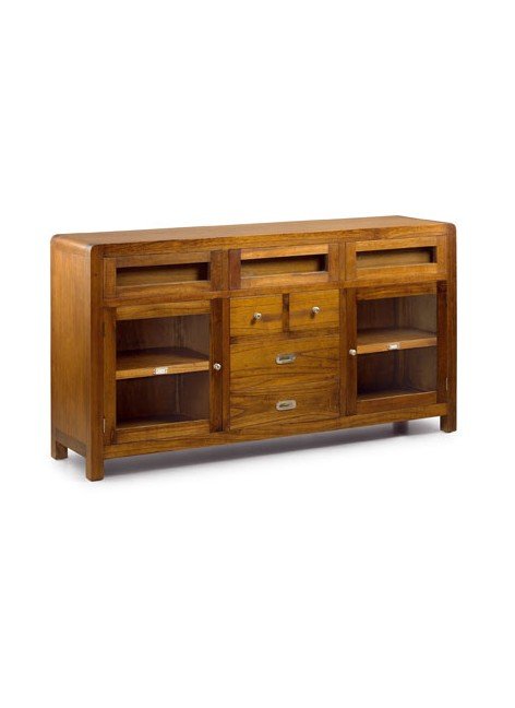 Buffet Flash 2 p, 3+4 Cajones y 2 Estantes 160x40x85 Ref. FLASH 301528 Moycor 2