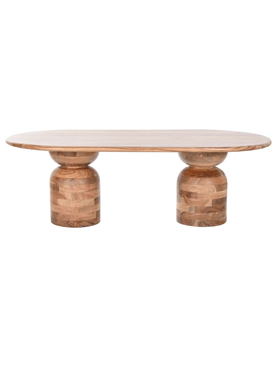 Mesa Colina Acacia 135x75x45 cm
