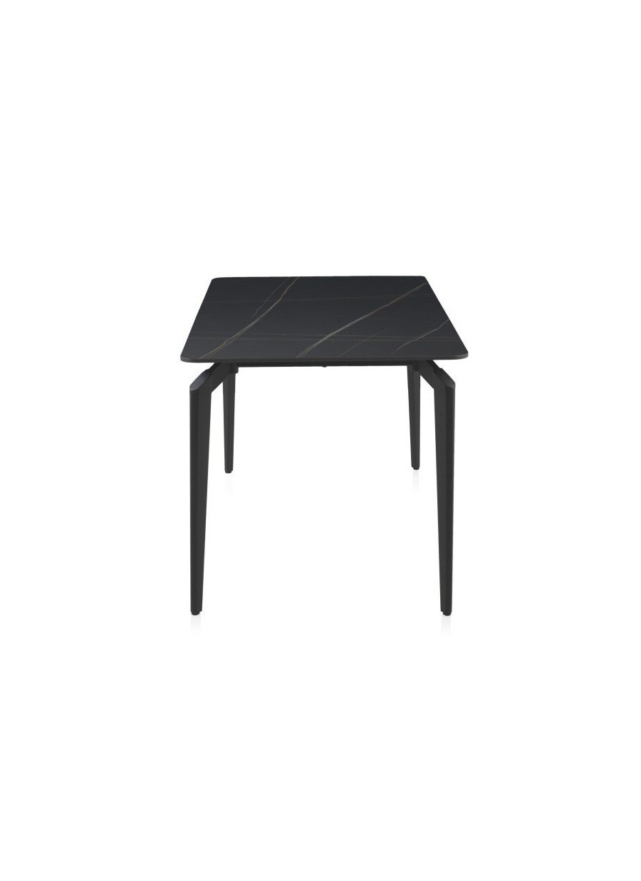 Mesa Spid Ceramica Negra 140x80x75 cm