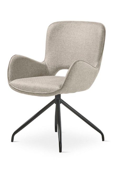 Silla Four Beige 62x62x84 cm