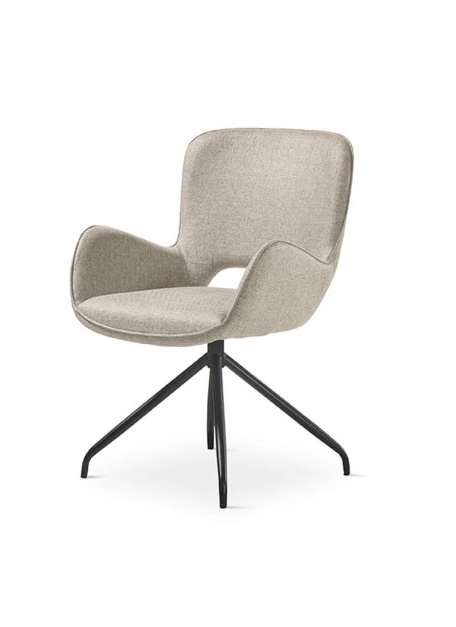 Silla Four Beige 62x62x84 cm