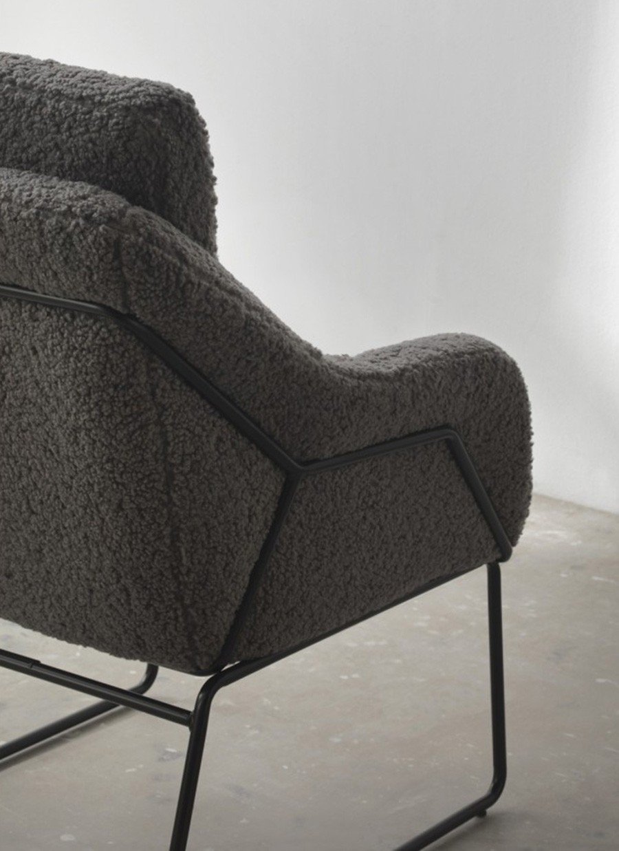 Sillon Caor Gris 71x73x92 cm