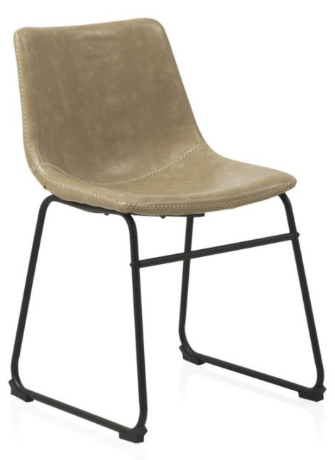 Silla Vilma Tapizada Crema... 2