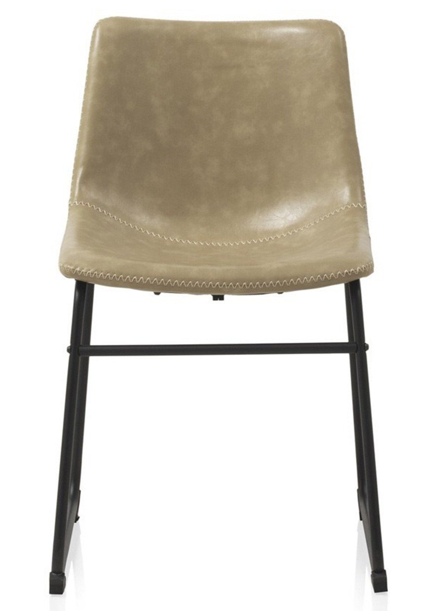 Pack 4 Sillas Vilma Crema 47x50x77 cm