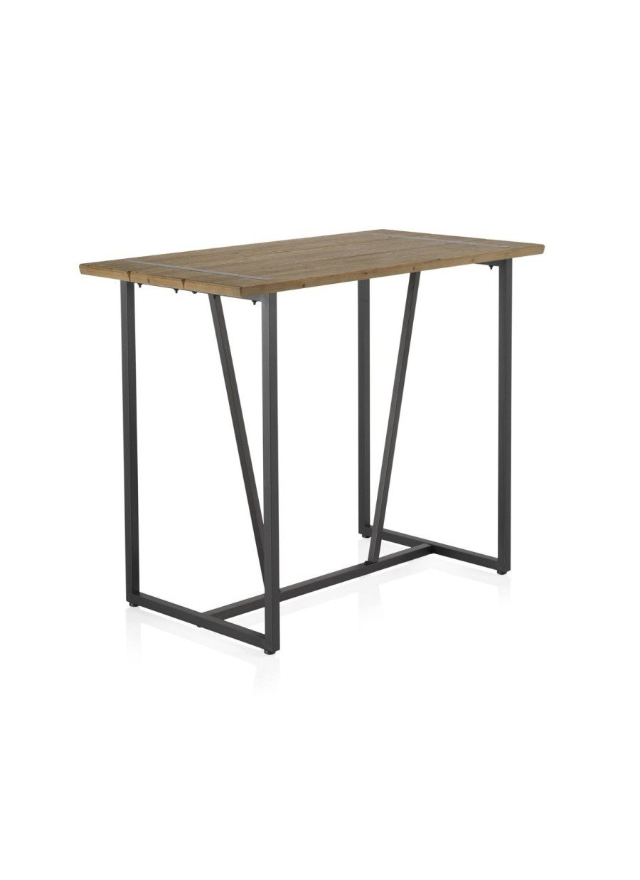 Mesa Bar Leonor Madera 130x70x105 cm