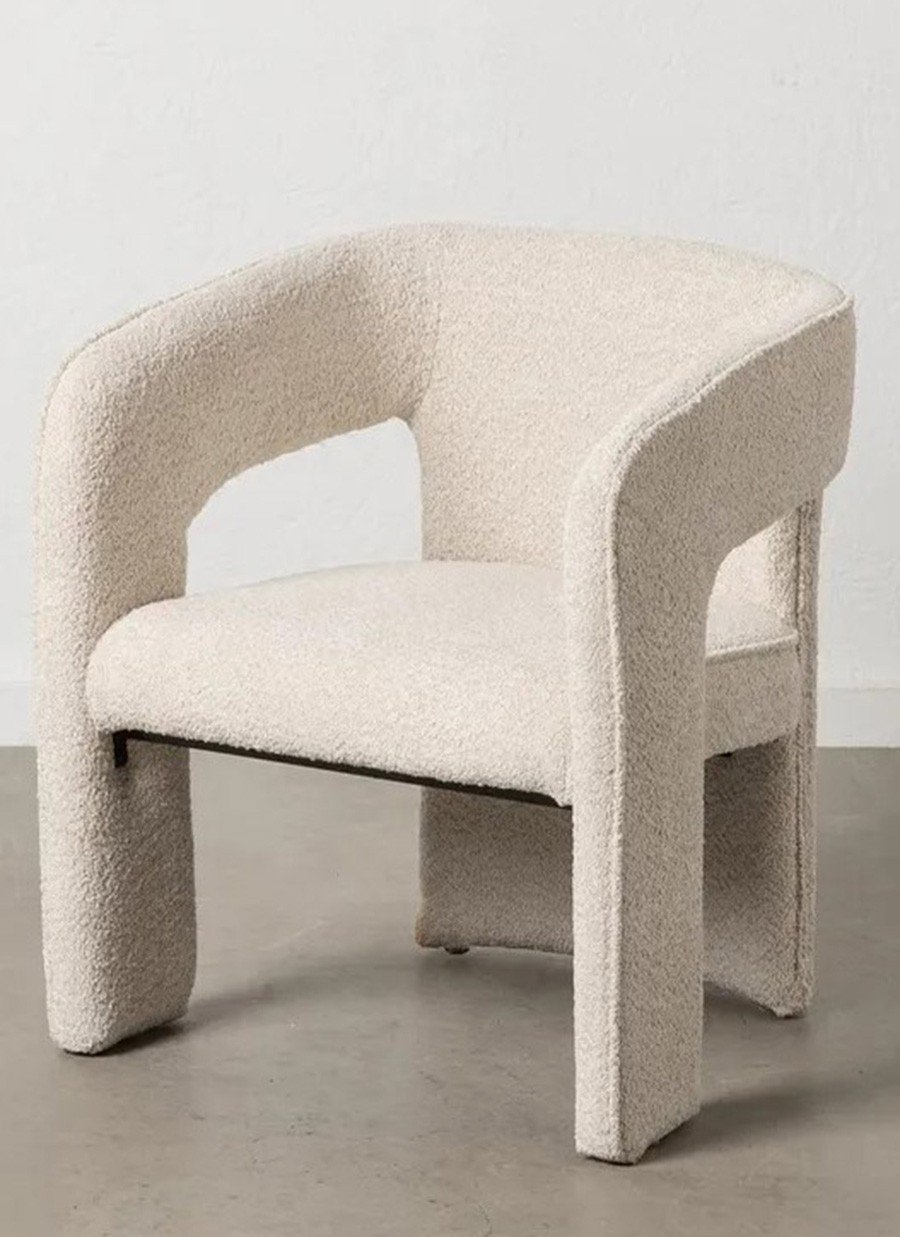 Silla Salomé Beige Tejido 69x66x73cm