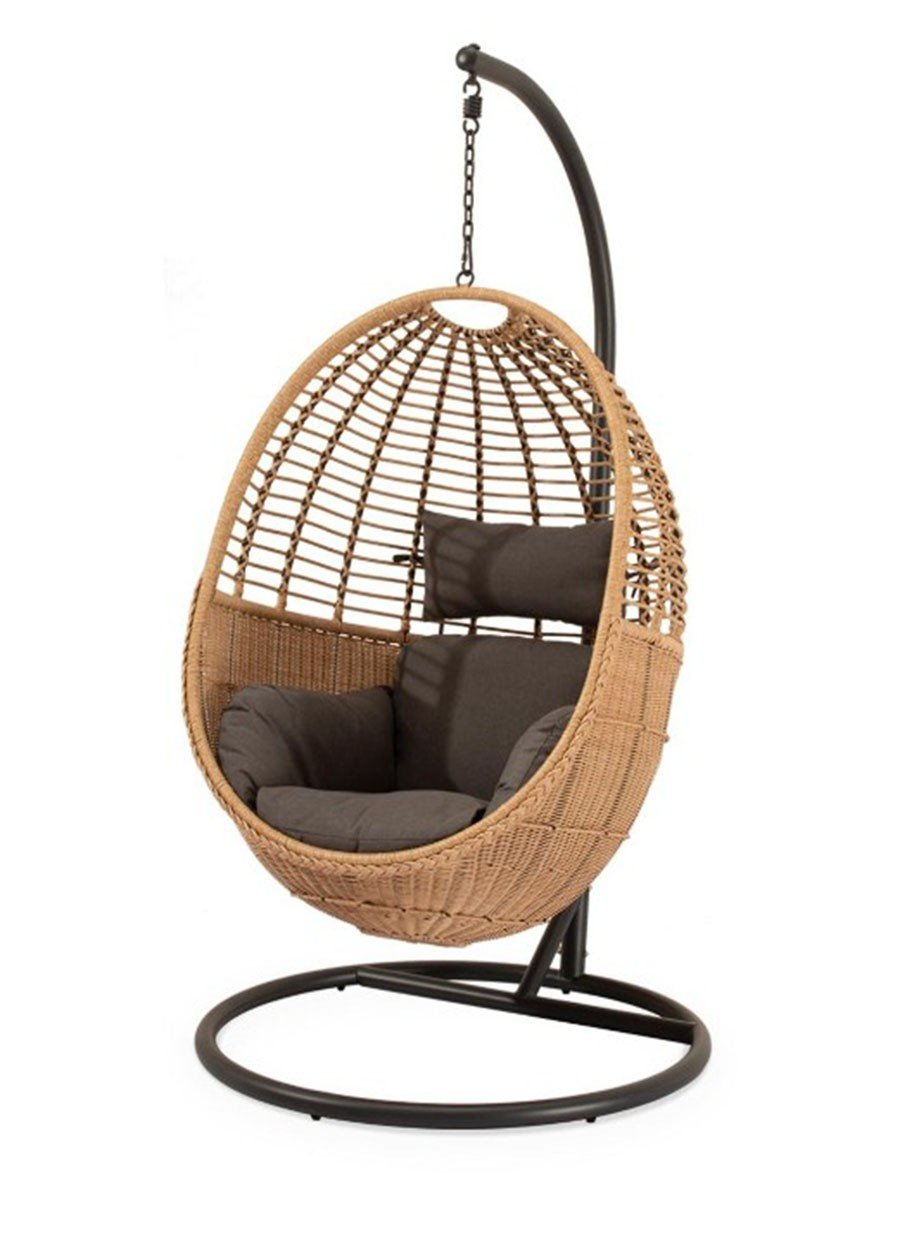 Sillón Ezra Hannover Gris 116x195x116 cm