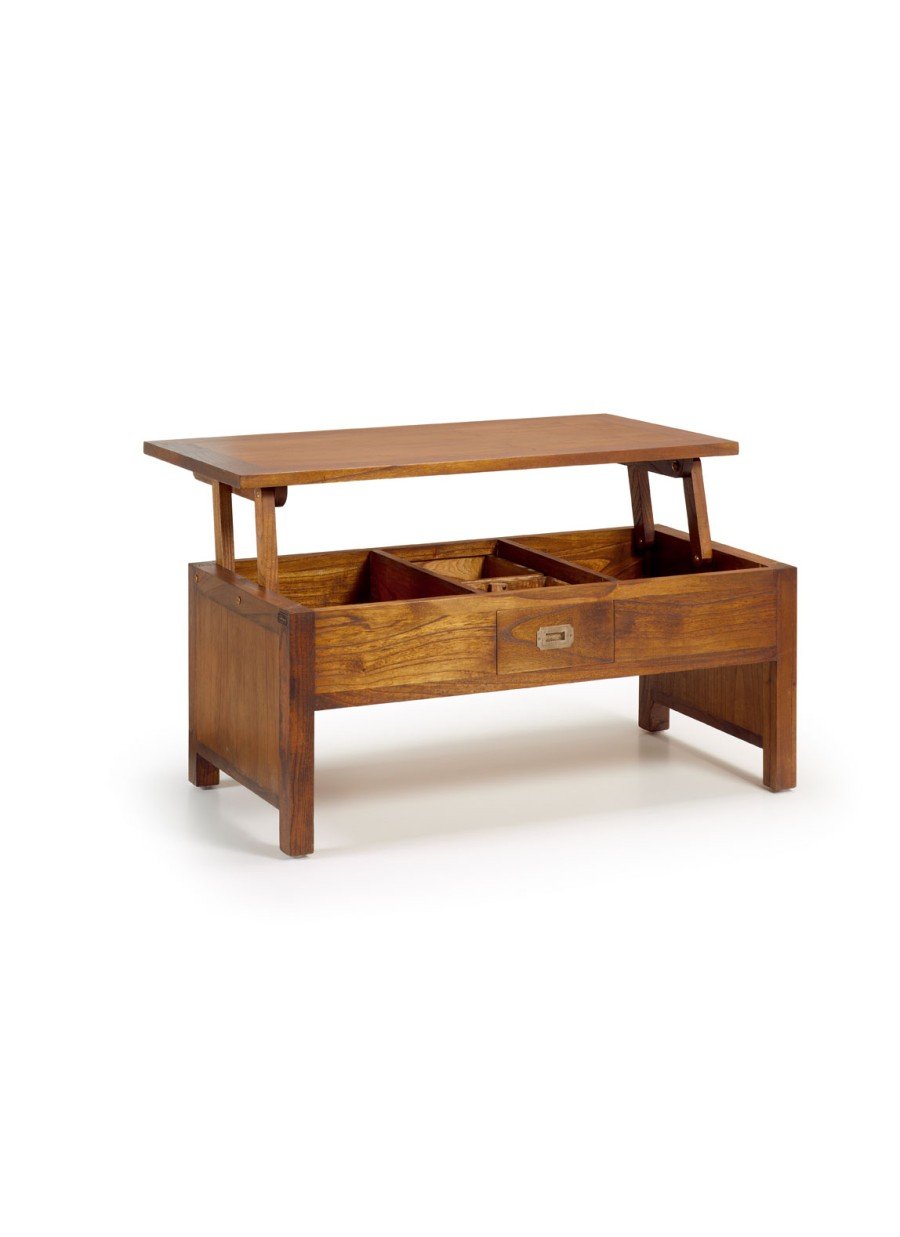 Mesa de centro Star 2 Cajones Elevable 110X56X46-66 Ref. 1046/30318 Moycor